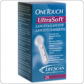 Ланцеты ВанТач УльтраСофт 25 штук (OneTouch UltraSoft)