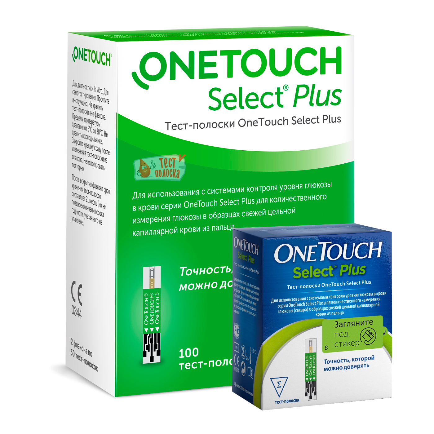 One touch select plus 100 тест